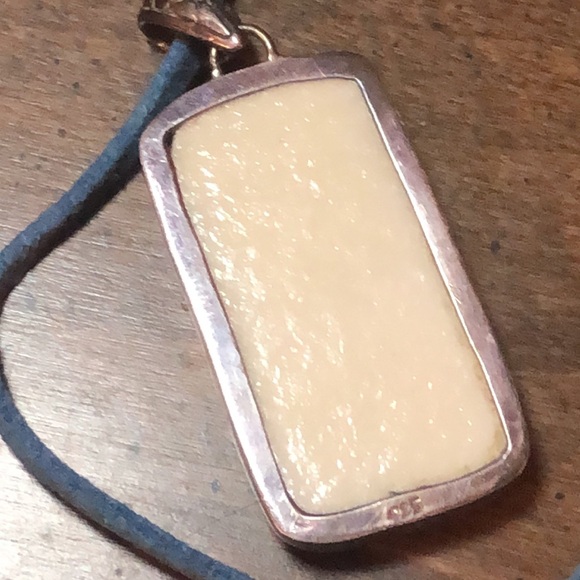 Dichroic Glass & 925 Sterling Pendant - Picture 10 of 11